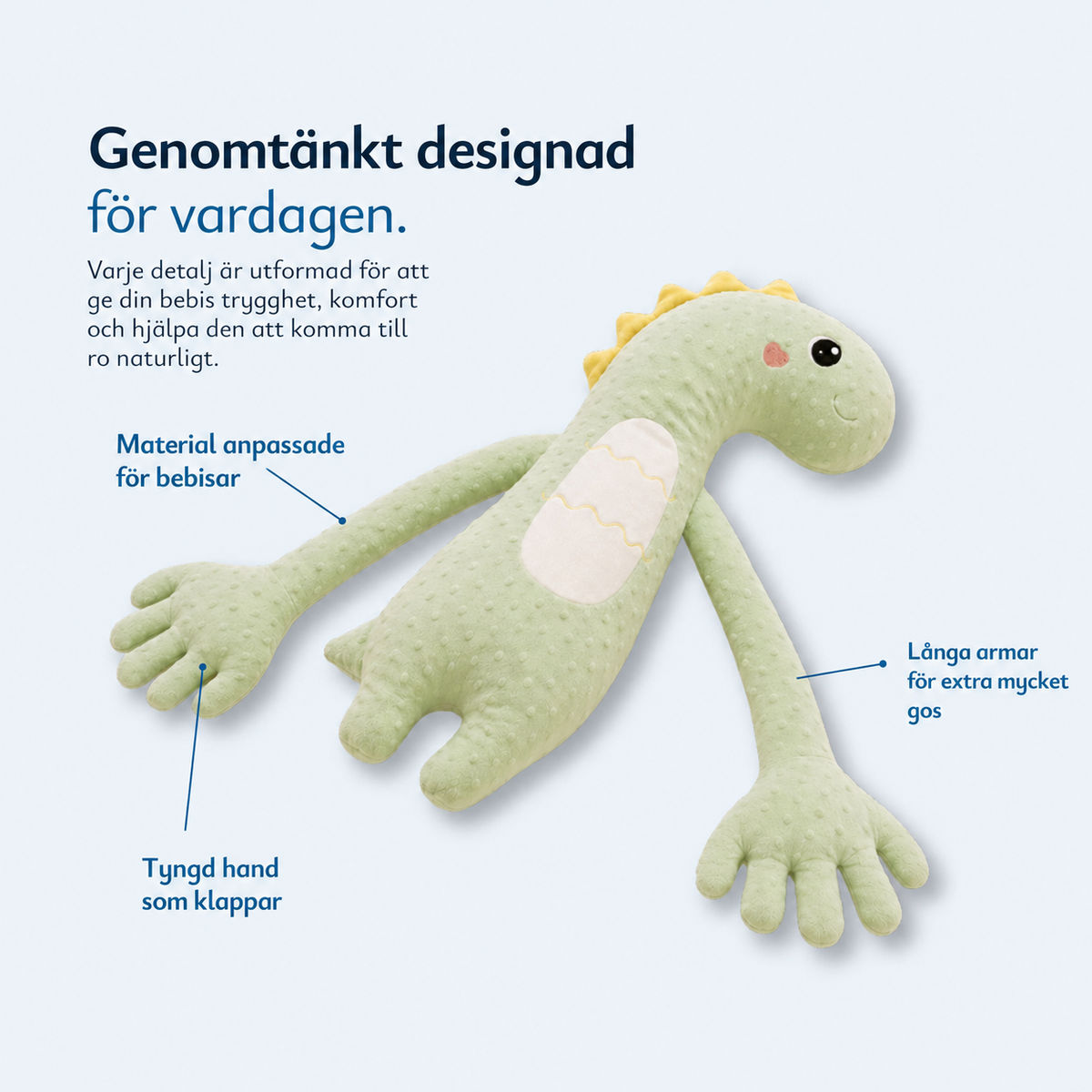 Lulli® - Gosedjur med lugnande klapprörelse
