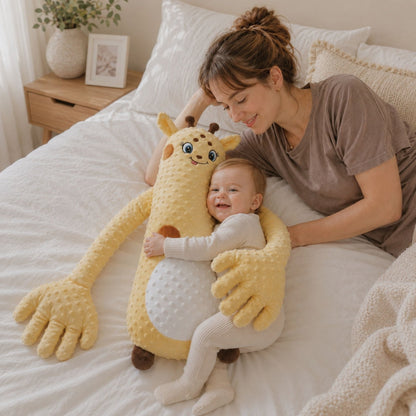 Mjukisvän med klappfunktion, Giraff